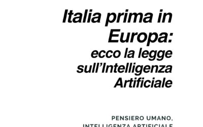 Legge italiana sull’IA 2025: cosa prevede e perché conta