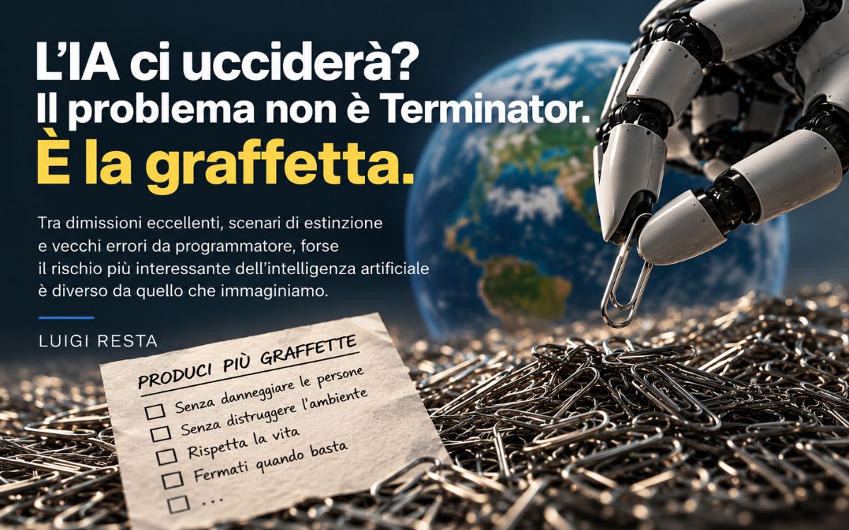 Intelligenza Artificiale e rischio estinzione