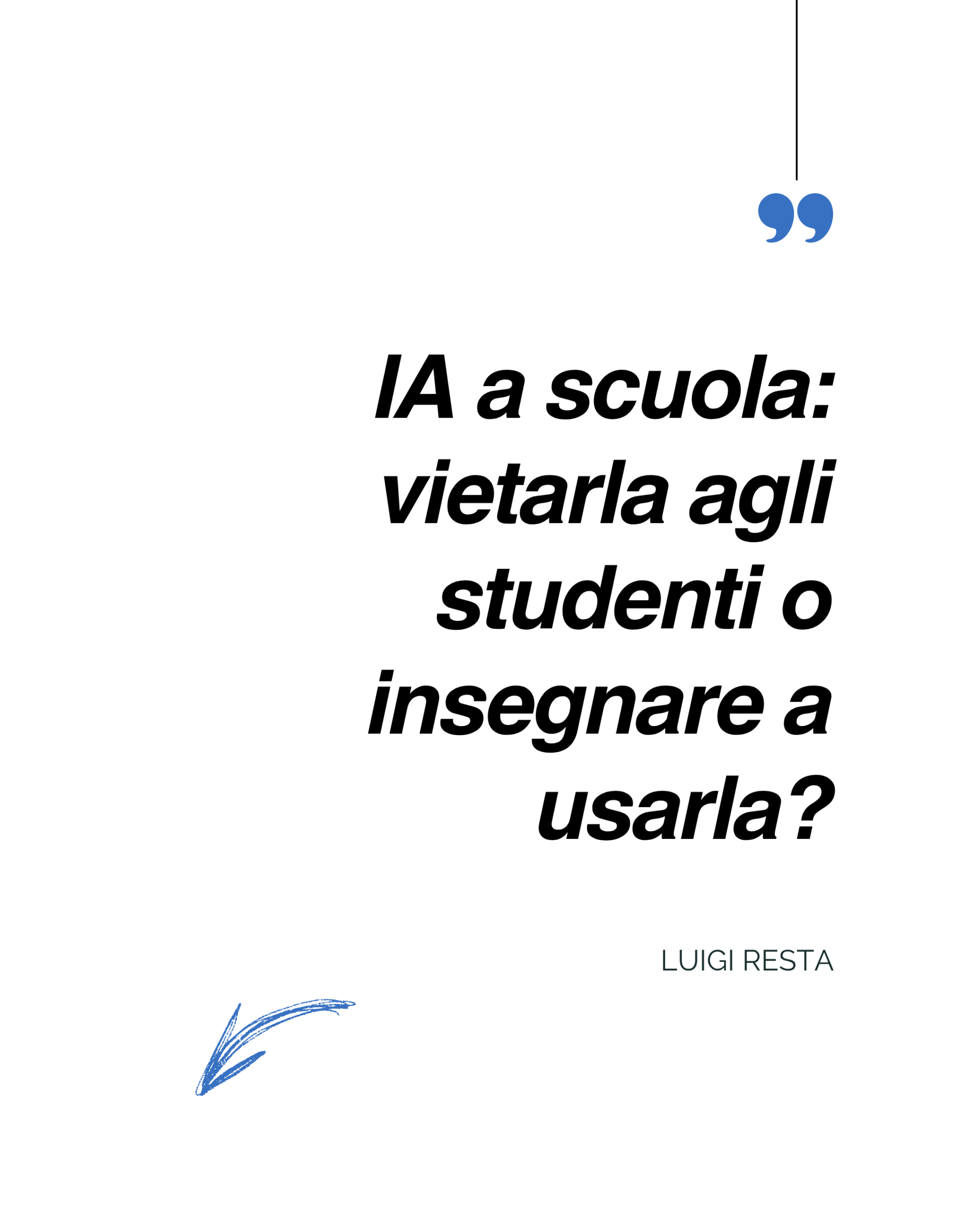 IA a scuola: vietarla agli studenti o insegnare a usarla?