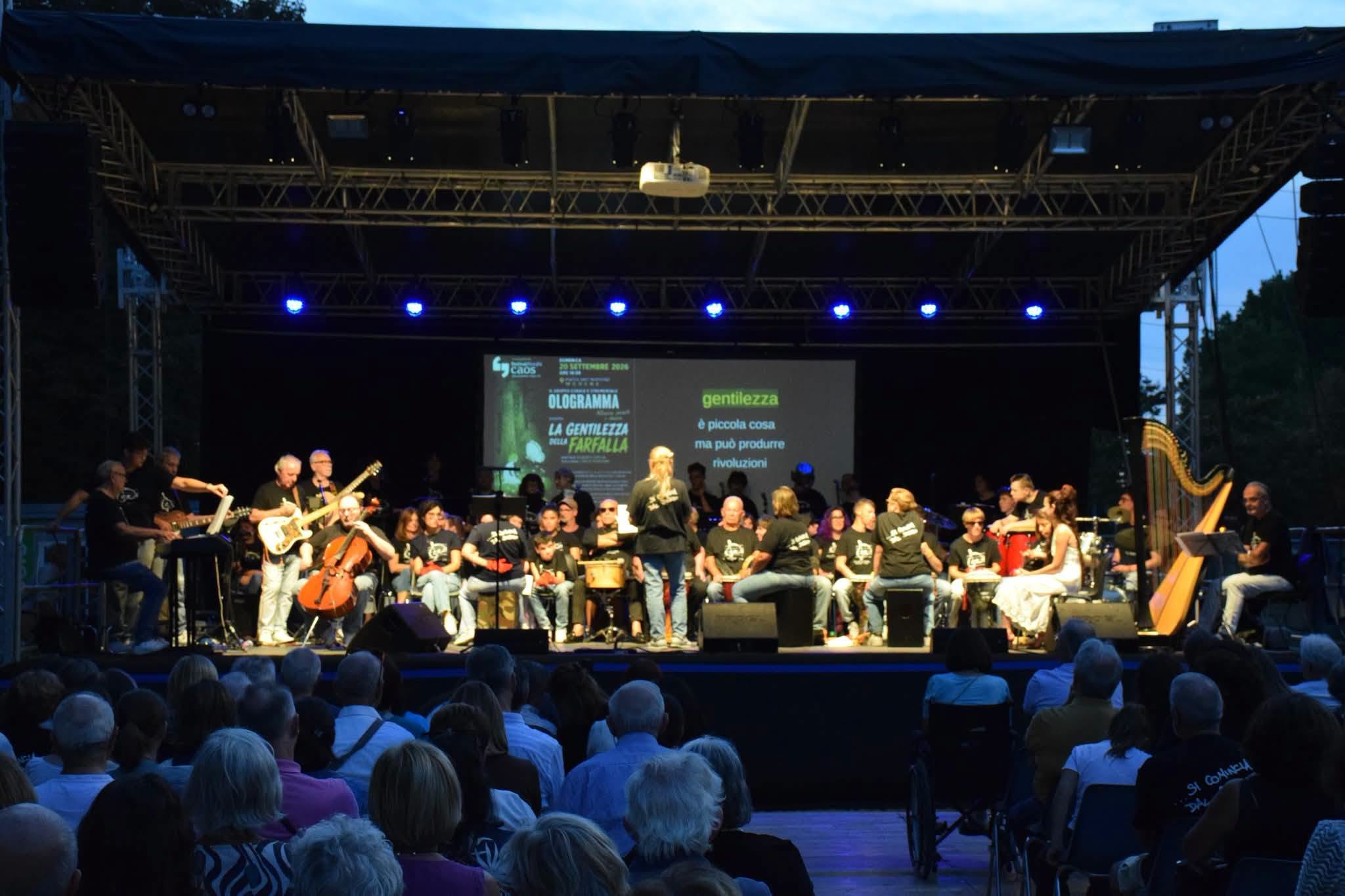 Ologramma in concerto al festivalfilosofia 2026